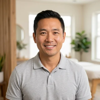 Liu, owner of the massage studio